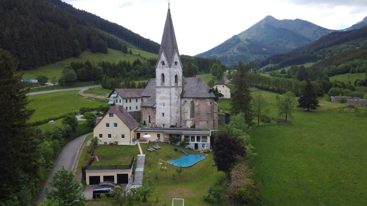 Vordernberg Pool, Pokale, Sauna, Billard, Kirche U. Viel Natur מראה חיצוני תמונה