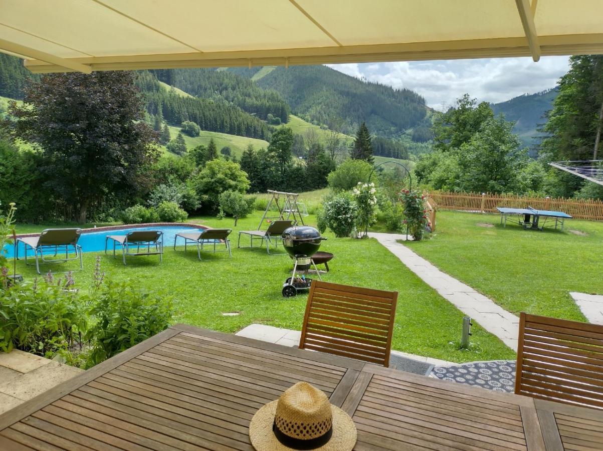 Vordernberg Pool, Pokale, Sauna, Billard, Kirche U. Viel Natur מראה חיצוני תמונה