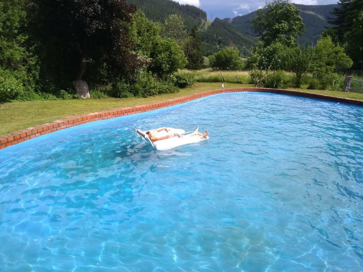 Vordernberg Pool, Pokale, Sauna, Billard, Kirche U. Viel Natur מראה חיצוני תמונה